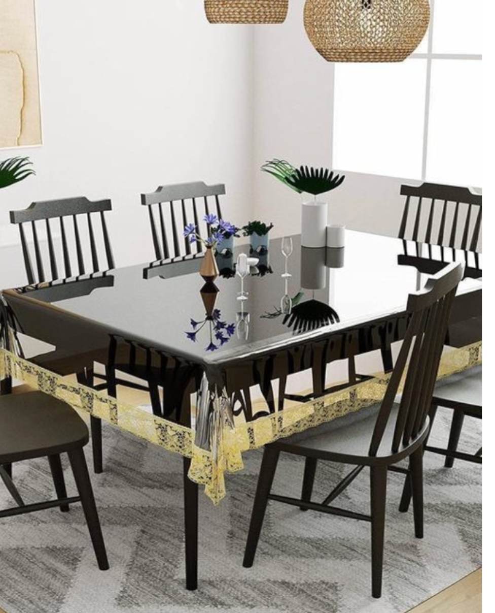 Waterproof Premium Dining Table Cover ( 6 Seater )