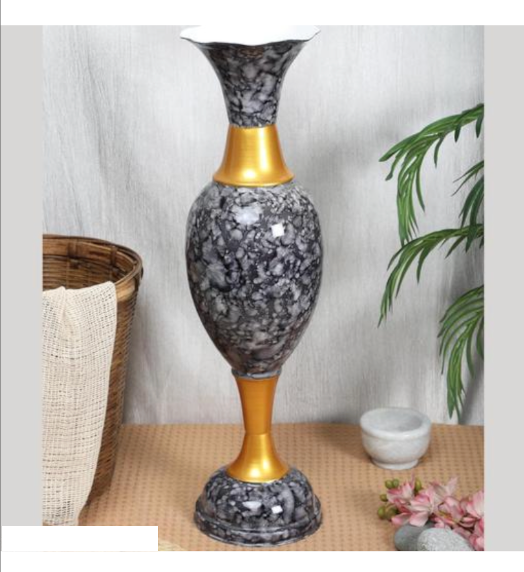 Luxury Floor Flower Vase - 24 Inch Tall Premium Home Decor Showpiece